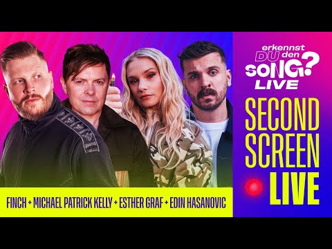 Video Thumbnail: Erkennst DU den Song? 🔴LIVE (mit Finch, Michael Patrick Kelly, Esther Graf & Edin Hasanovic)