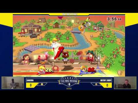 Big House 6: Samsora (Peach) vs Mutiny|Biddy (Toon Link)