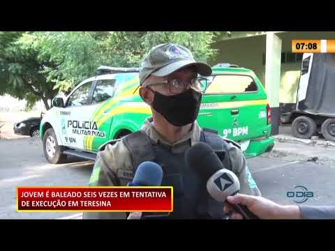 Jovem leva 5 tiros em tentativa de homicídio na Zona Norte de Teresina 29 09 2020