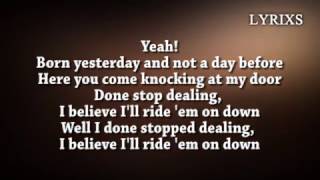 The Rolling Stones - Ride &#39;Em On Down [ Lyrics ]