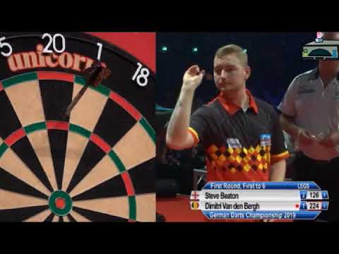 2019 German Darts Championship Rouns 1 Beaton vs van den Bergh
