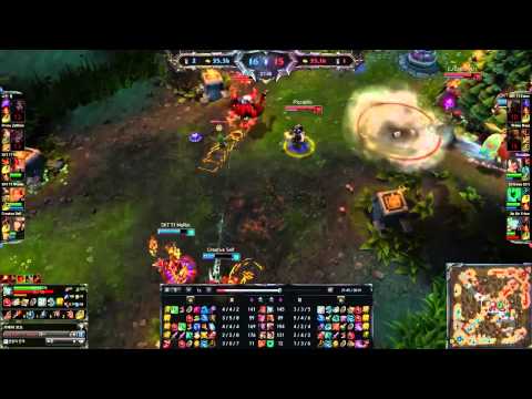 Faker Zed vs LeBlanc Challenger Ranked solo queue mid