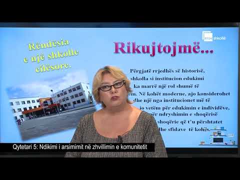 Ndikimi i arsimimit në zhvillimin e komunitetit| Qytetari 5