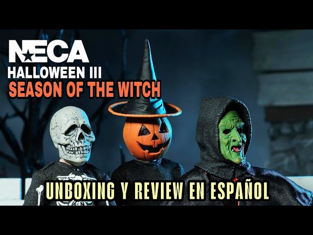 Vídeo relacionado con NECA Halloween 3: Season of The Witch - Juego de Figuras de acción vestidas a Escala de 20 cm
