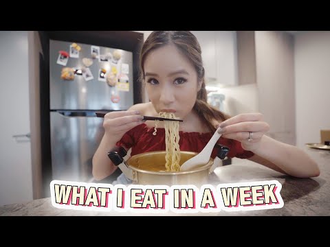 🍜 現實的我一週吃什麼 🍜 (🍜 REALISTIC WHAT I EAT IN A WEEK  🍜)