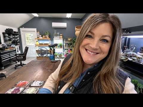 Planting Poppies/Echinacea/Penstemon, Seedling Updates & Chili-Garlic Smashed Potatoes! 🌱🤤🌶️