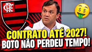 MENGÃO IMBÁTIVEL! CONTRATO ATÉ 2027! NEM O PET ESPERAVA POR ESSA! NOTÍCIAS DO FLAMENGO HOJE!