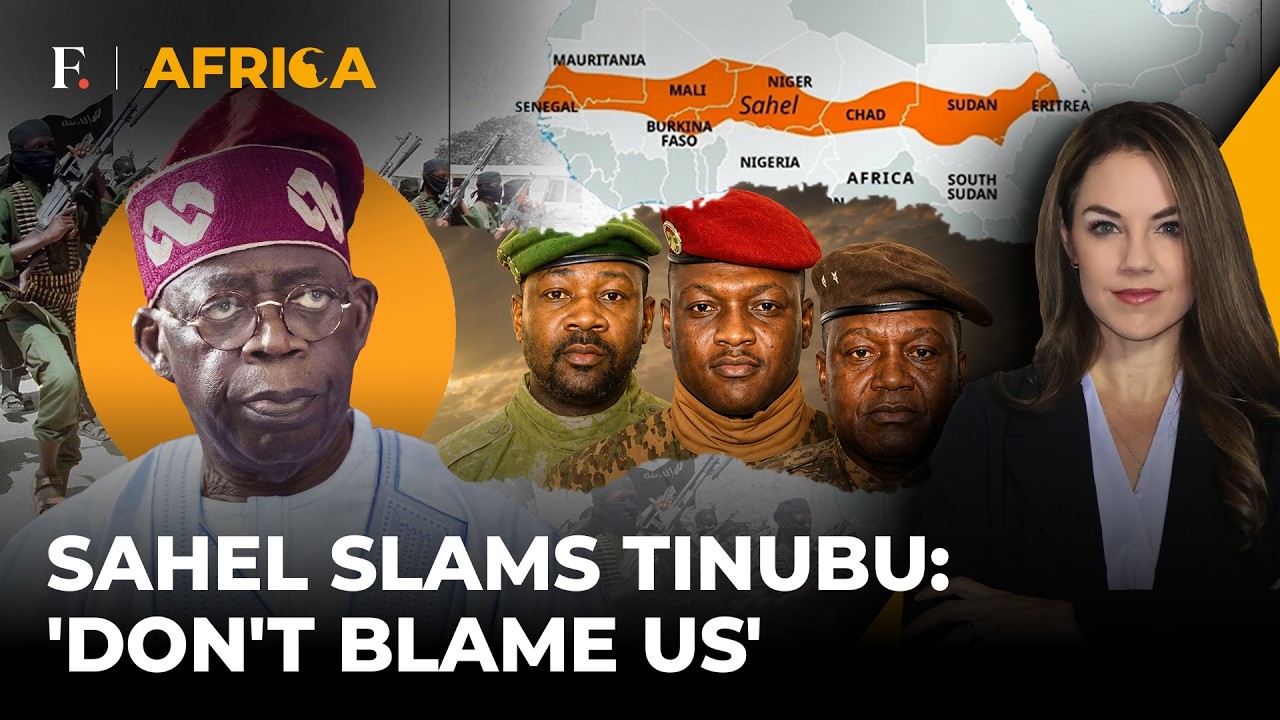 Sahel Rejects Nigeria's Claims as AES Slams Tinubu Over Border Terror Blame Game | Firstpost Africa