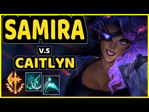 SNEAKY (SAMIRA) vs CAITLYN - BOTTOM ADC CHALLENGER GAMEPLAY - NA