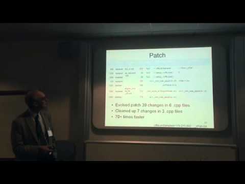 W.B.Langdon Optimising Existing Software with Genetic Programming