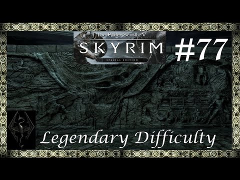 Skyrim Legendary Difficulty Part 77 - Alduin's wall