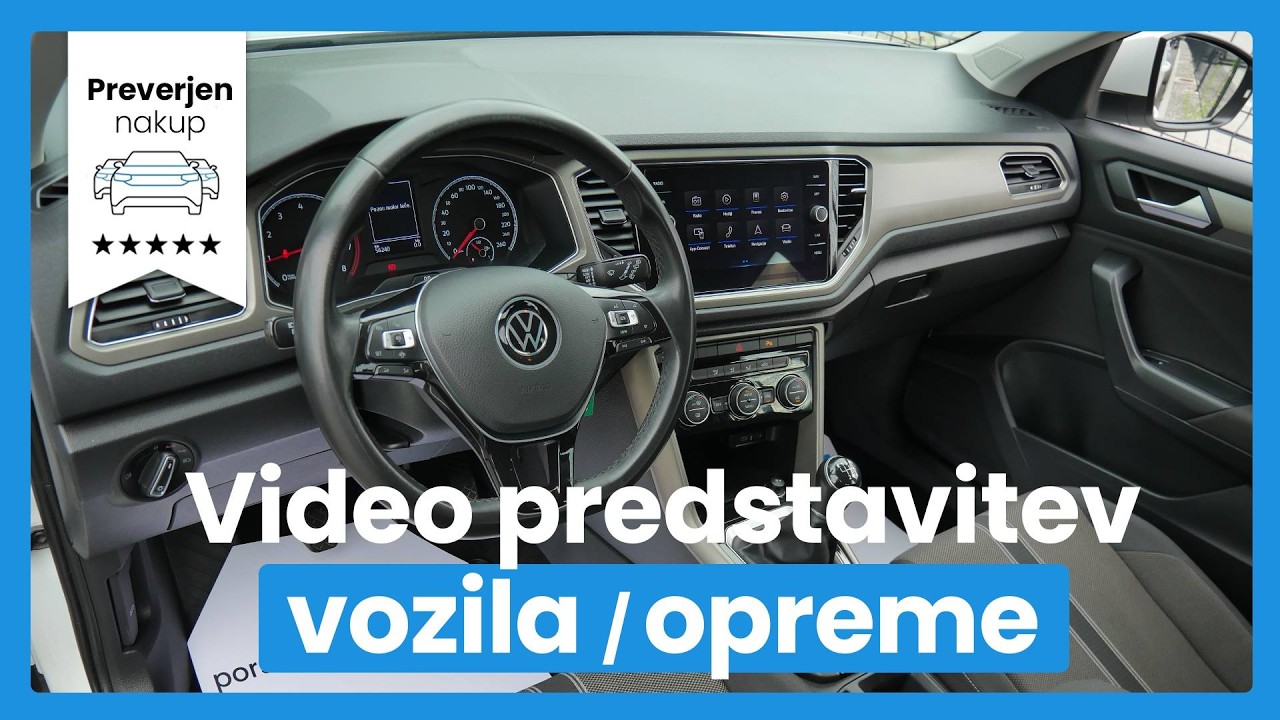 Volkswagen T-Roc 1.0 TSI BMT Style - SLOVENSKO VOZILO