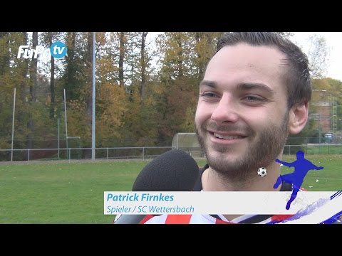 Patrick Firnkes - SC Wettersbach - z. Spiel vs. FC Vikt. Berghausen, FuPa.tv-Interview, 23.10.2016