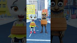Download lagu WHO WILL Tung Tung Tung sahur or ballerina cappuccina #animation #shorts mp3