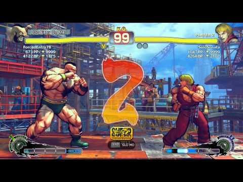 Super Street Fighter 4 AE 2012 ForcedEntry78 (Zangief) vs SoloSonata (Ken)
