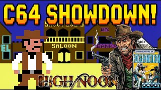 High Noon on Commodore 64 - Retro Arcade Western Action