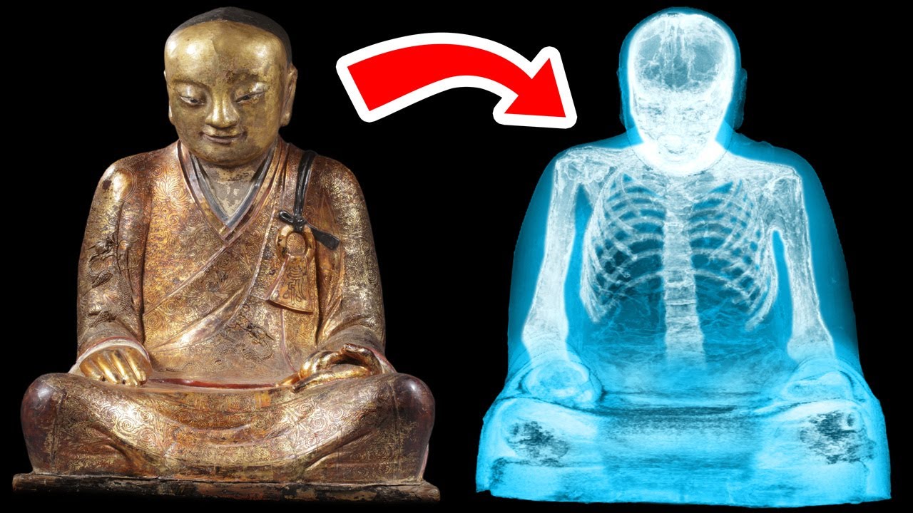 Strange Things Found in Statues