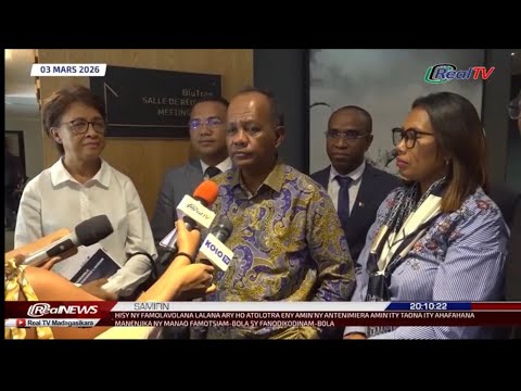 REAL NEWS / NY #VAOVAO MARINA MIVANTANA 03 MARS 2026. #Madagascar 