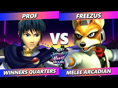 LMM Miami 2023 - Prof (Marth) Vs. Freezus (Fox) Smash Melee - SSBM