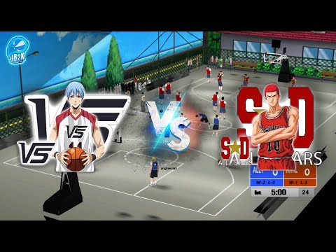 Vorpal Swords Vs Slam Dunk All Star | NBA2K14 Slam Dunk X Kuroko Mod Android/Pc | Seaside Court