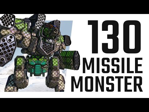 130 LRM Missile Monster - Predator Blood Asp Build - Mechwarrior Online The Daily Dose 1478