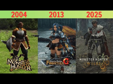Evolution of Monster Hunter Games (2004–2025)
