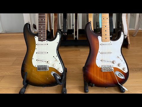Atkin ‘The Fifty-Four’ s-style vs 1963 Fender Strat
