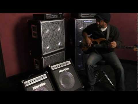 Victor Wooten playing and talking about the Hartke A70 and A100 Bass Combo Amps