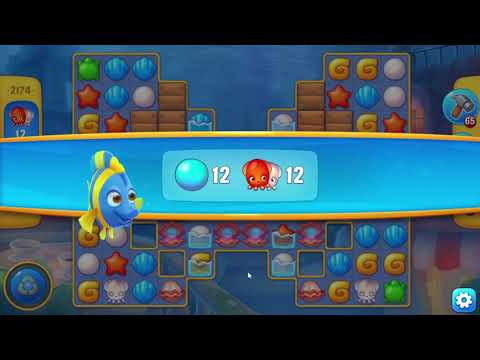 Fishdom 2174 Level - NO BooSTERS