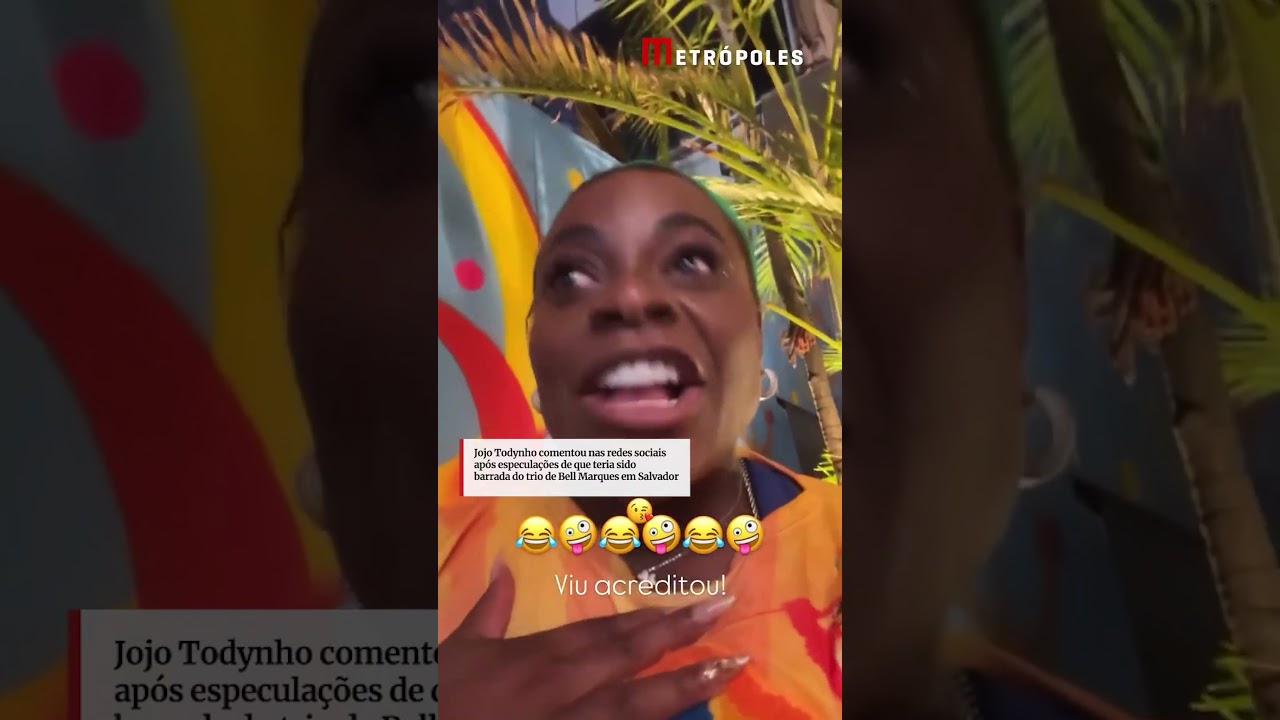 Jojo Todynho reage após vídeos sobre ter sido barrada em trio de Bell Marques