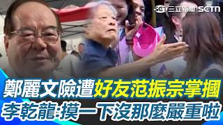 打巴掌變「摸一下」？ 鄭麗文險遭「老朋友掌摑」李乾龍：摸一下沒那麼嚴重啦！范振宗動完手再喊「責之切」鄭麗文不敢吭聲？｜三立新聞網 SETN.com