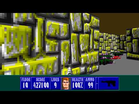 Wolfenstein 3D E6F10 (Secret Floor)