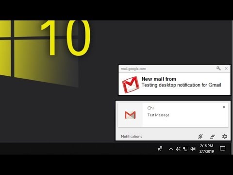 How to Enable Gmail Desktop Notification for Windows...