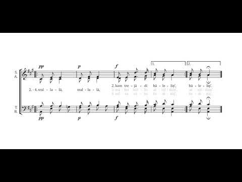 Latvian folksong, arr. by Jānis Cimze | RĪGA DIMD | Riga Chamber Choir "Ave Sol"