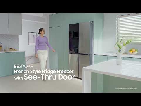 Discover Our See Through Glass Fridge Freezer Door | Samsung UK