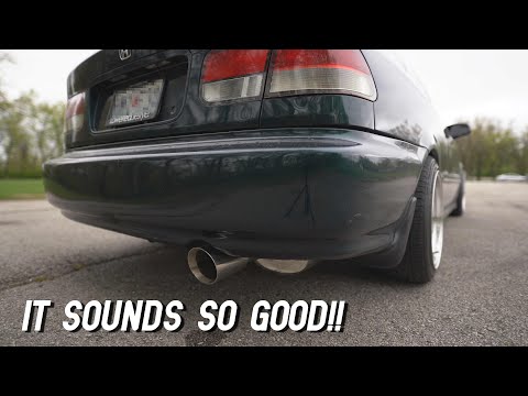 The Best Sounding Exhaust EVER - Yonaka Catback Exhaust Civic