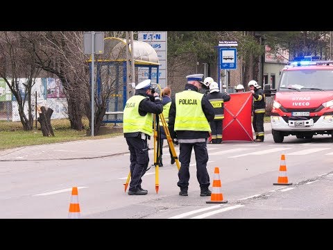 Śmiertelne potrącenie w Mikołowie 31.12.2019
