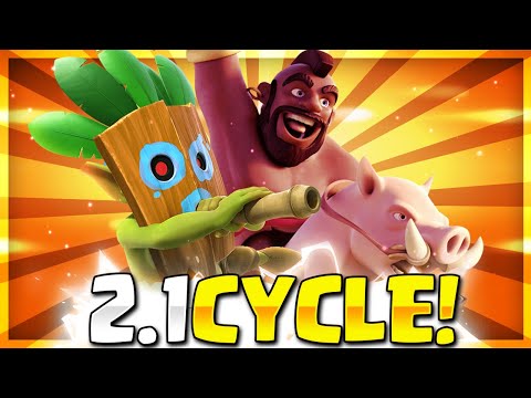 This is NOT FAIR!! *NEW* Infinite Hog Rider Cycle in Clash Royale!