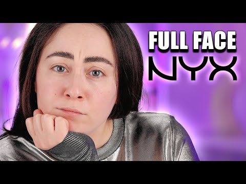 Full Face Makeup Using Only NYX Cosmetics Drogerie Makeup