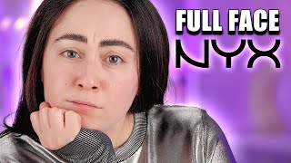 Full Face Makeup Using Only NYX Cosmetics Drogerie Makeup