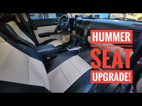 The ULTIMATE Seat UPGRADE for your Hummer H3!