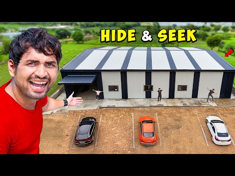 Hide & Seek Challenge With Team...In New Studio 🤫