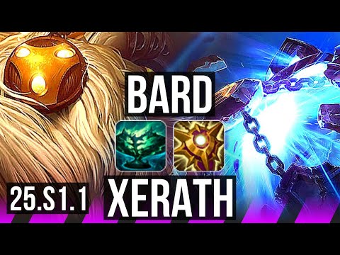 BARD & Karthus vs XERATH & Jhin (SUP) | 1/3/20 | NA Grandmaster | 25.S1.1