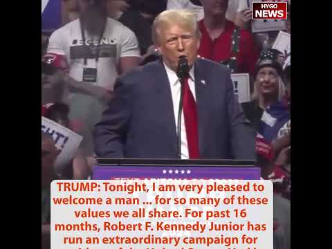 TRUMP: In honor of Bobby, new commission release remaining JFK docs; welcome RFK, disaffected Dems