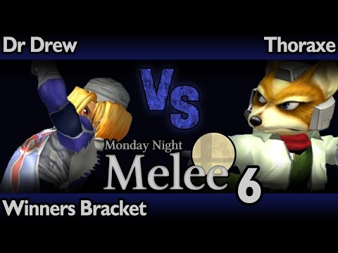 MNM6 Melee - Dr Drew (Sheik) vs Thoraxe (Fox) - Winners Bracket