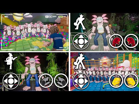 ALL AXOLOTL MONTY Experiments in ONE Video! Pt.2 – FNAF Security Breach