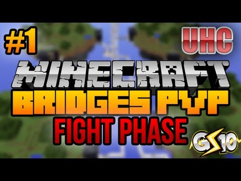 Minecraft: Bridges PVP (Ultra Hardcore) - Game 1 - Fight Phase