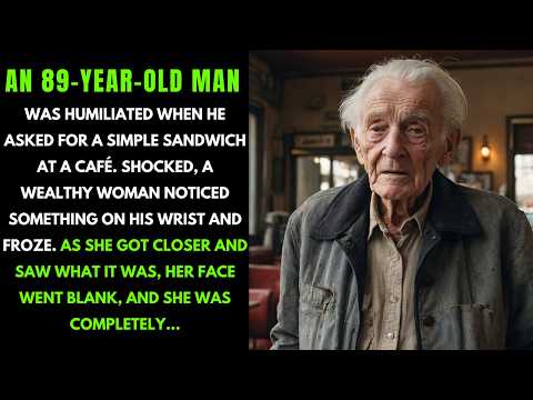 An 89-year-old man was humiliated when he asked for a simple sandwich at a café when...