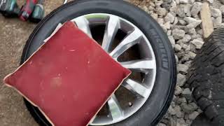 2016 Chrysler 300 replace front Brake rotors