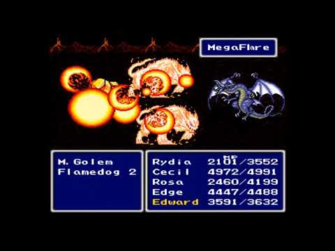 Final Fantasy IV Ultima (Rerun) #47 - Magma Golem